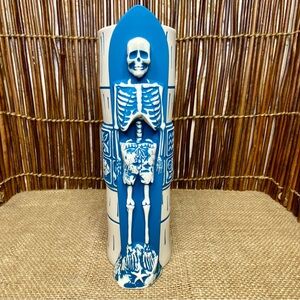 Tiki Farm Tiki Mug Mr Makai Skeleton Blue Edition 3 Philippe Tilikete Santa Cruz